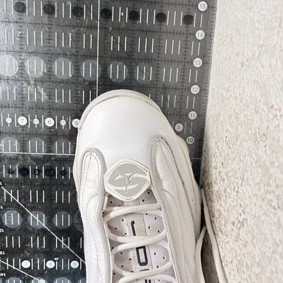 Nike Air Jordan Pro Strong Pure Money Men Size 10.5 DC8418-103 White Silver Shoe - Picture 13 of 13